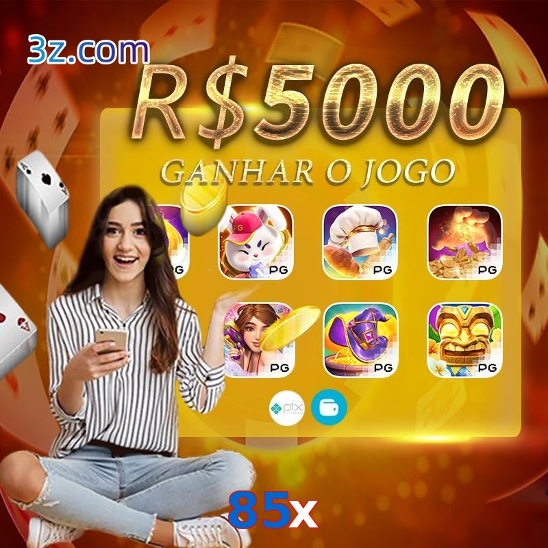 85x cassino com transmissão ao vivo e croupier dedicado